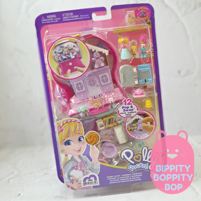 Jual Polly Pocket Candy Cutie Gumball Compact | Shopee Indonesia