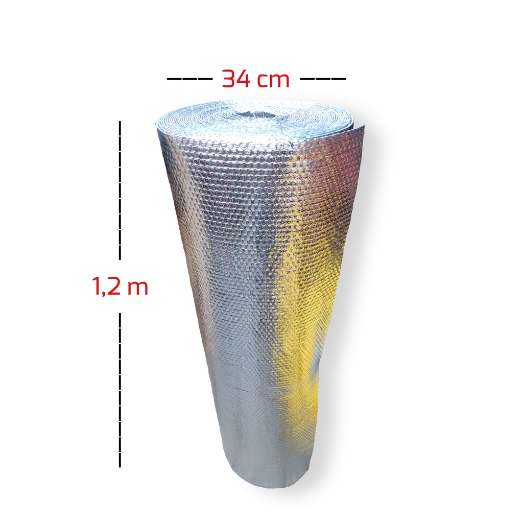 Jual Aluminium foil atap rol Bubble tebal 4 mm double side ( dua sisi ...