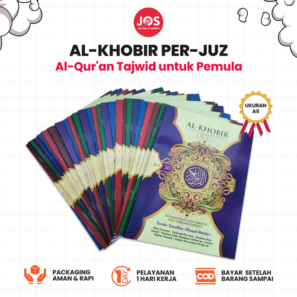 Jual Alquran Al Khobir Per Juz A Box Al Quran Per Juz Terjemah Perkata Latin Lengkap Jilid