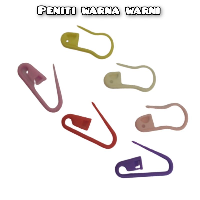 Jual Peniti Plastik / Penanda Rajutan - 10 pcs | Shopee Indonesia