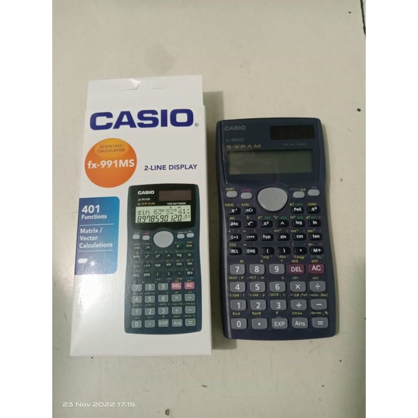 Jual kalkulator scientific casio fx 991ms shopee indonesia