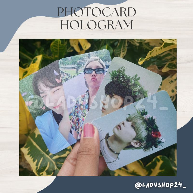 Jual PHOTOCARD HOLOGRAM CUSTOM 1 SISI 2 SIDE FREEBIES | Shopee Indonesia