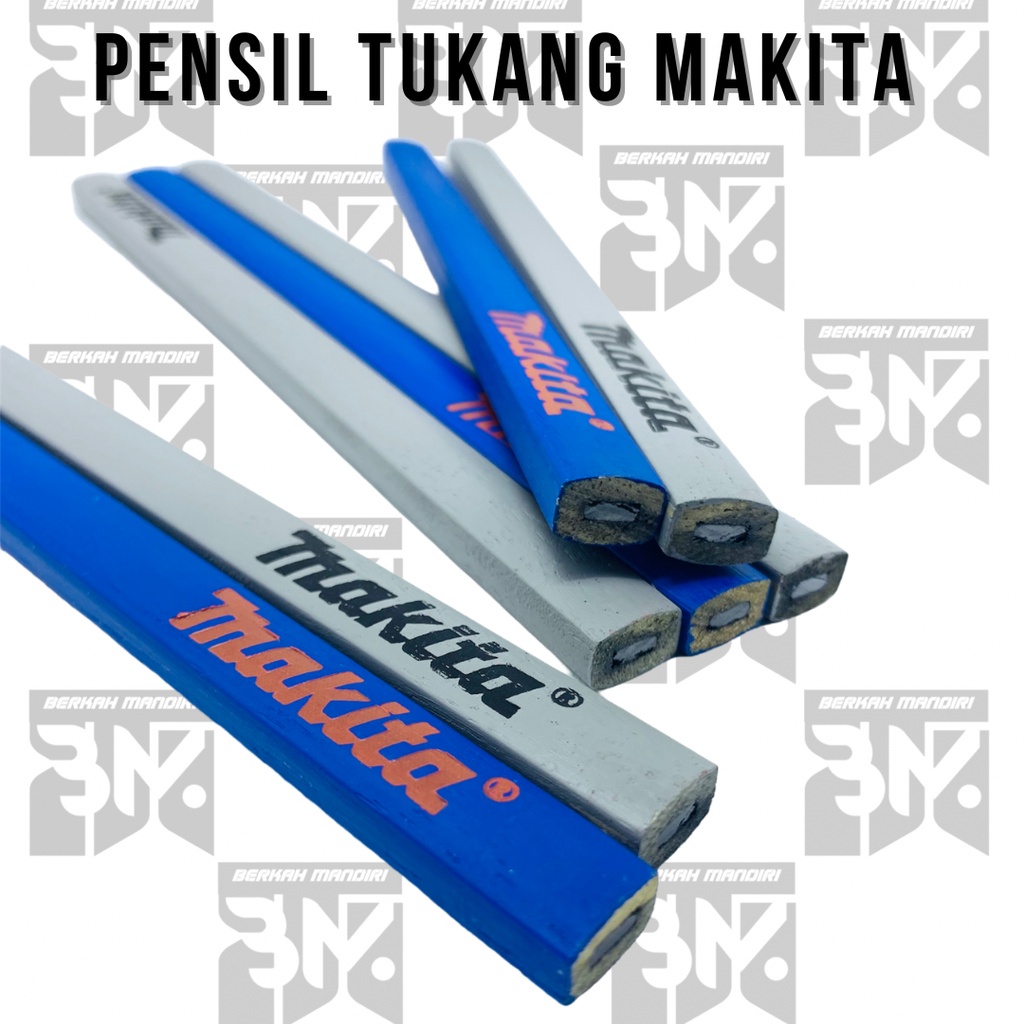 Jual Pensil Tukang Kayu Makita Pensil Besar Tukang Bangunan Proyek