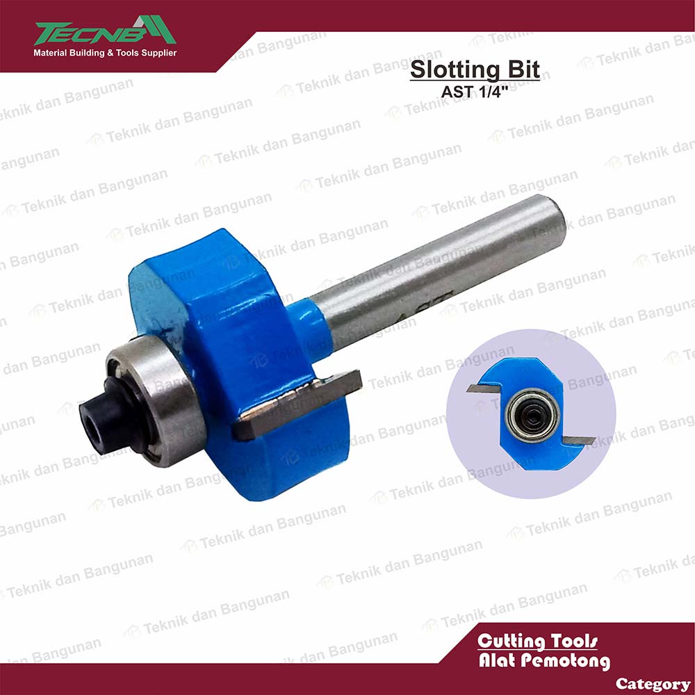 Jual Mata Profil Slotting Bit AST 1/4