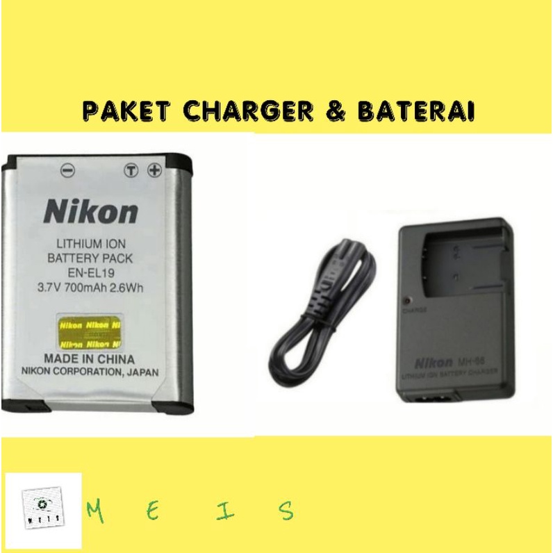 Jual Charger & Baterai Nikon Coolpix S2800 S2900 S3100 S3200 S3300 ...