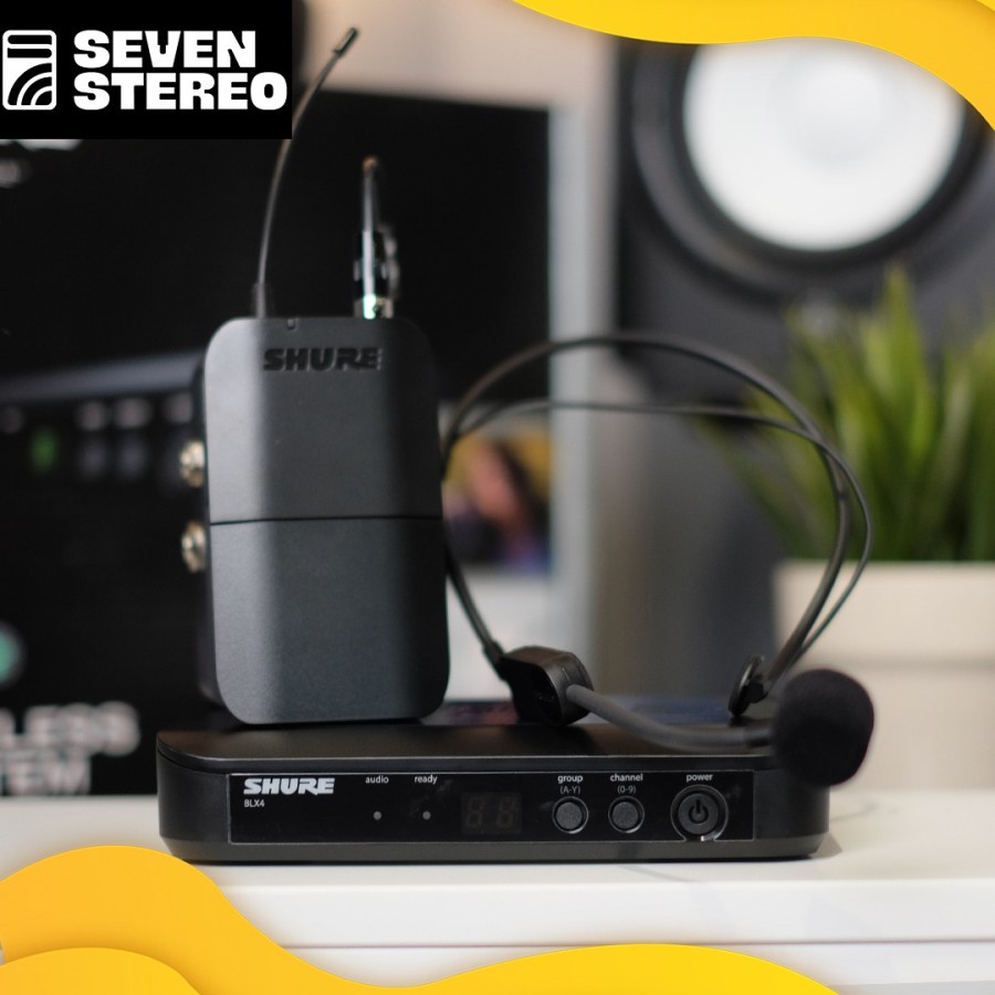 Jual Shure BLX14/PGA31 Wireless Headset Microphone System Original