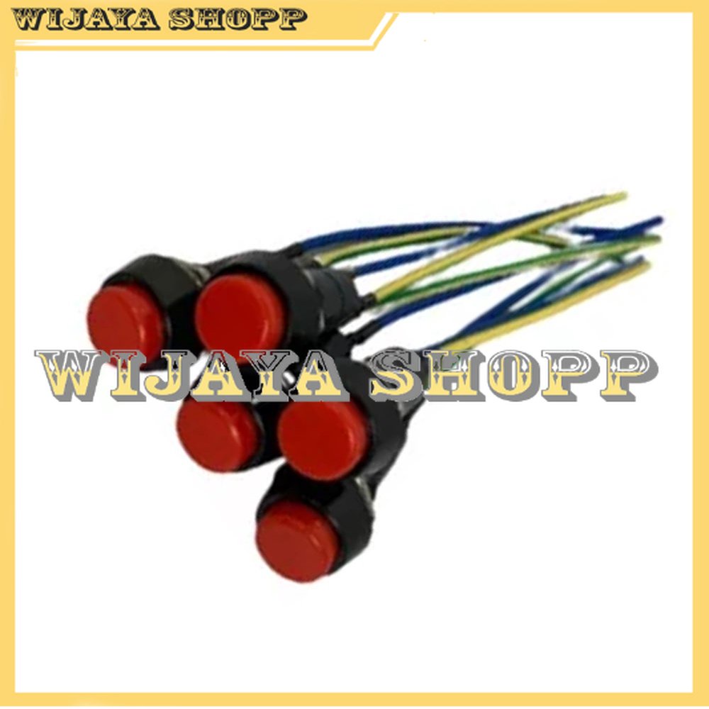 Jual SAKLAR PUSH BUTTON ON OFF / SAKLAR ON OFF BULAT MOTOR SWITCH MOBIL ...
