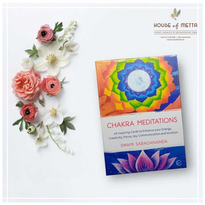 Jual Tarot Meditation & Mindfulness Deck Chakra Meditations - Swami ...