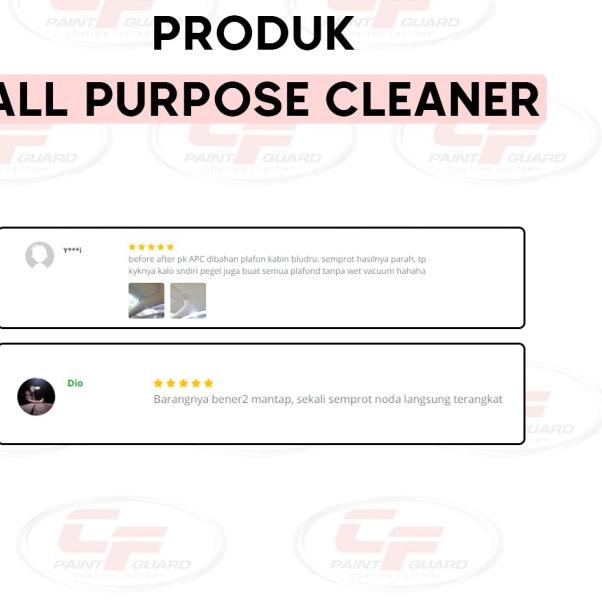 Jual APC ( All Purpose Cleaner ) 500ml by Coating Factory Original
