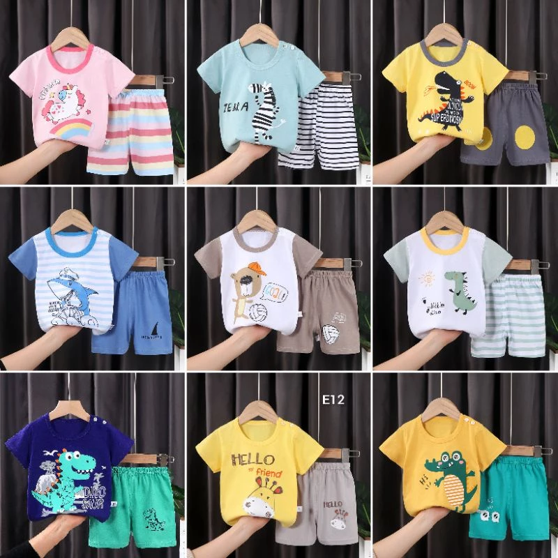 BOOGIE BABY BAJU BAYI LENGAN PENDEK/ SETELAN BAYI