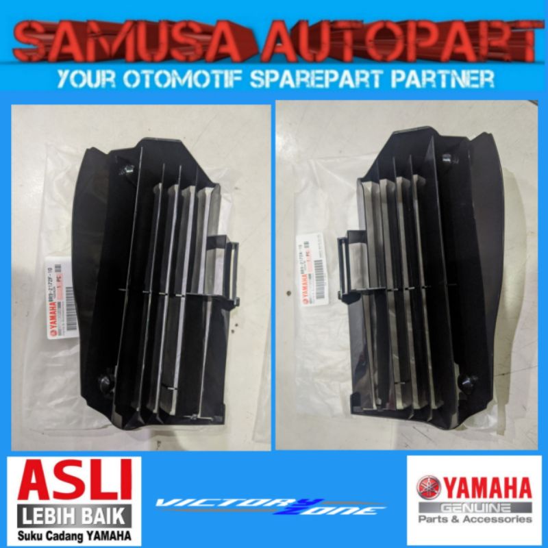 Jual PANEL / COVER KISI KISI RADIATOR KANAN KIRI HITAM YZ250F YZ250FX ...