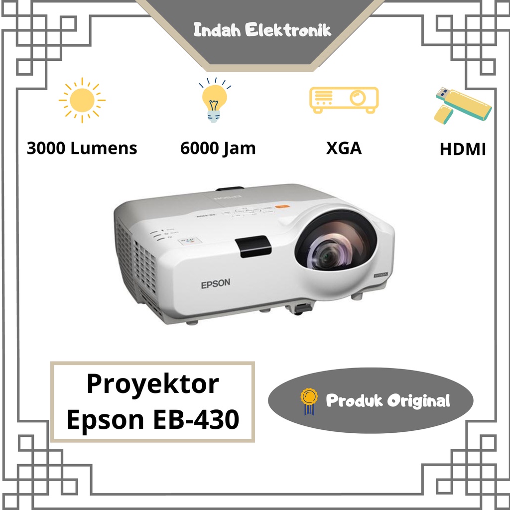 Jual Proyektor Epson Eb 430 | Shopee Indonesia