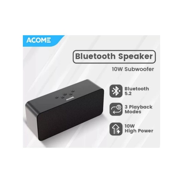 Jual Speaker Acome A Bluetooth Shopee Indonesia