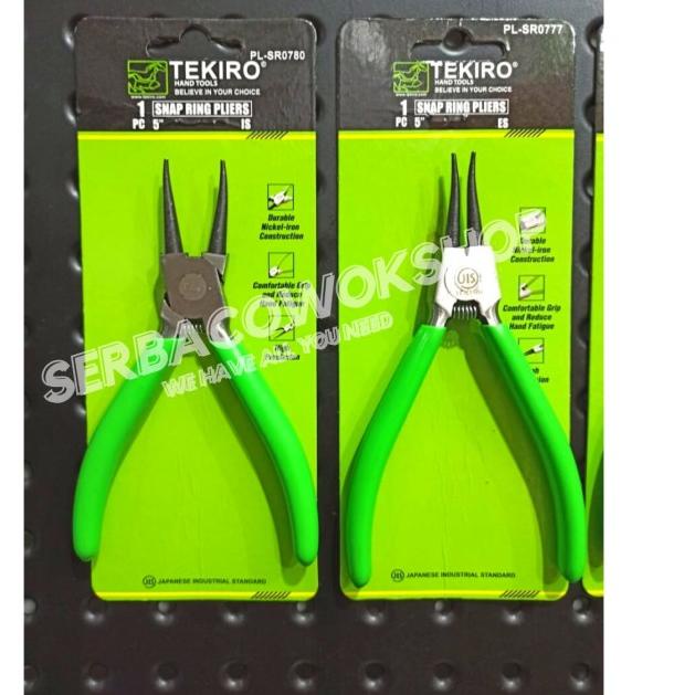 Jual Tekiro Paket Tang Spie Snap Ring BTE BTI STE STI 5 Inch Isi 4 ...