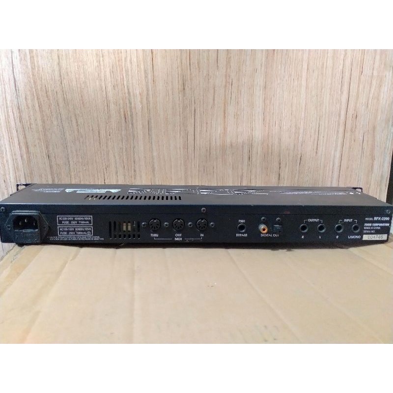 Jual EFEK VOKAL ZOOM RFX2200 ORIGINAL CHINA BUKAN KW | Shopee Indonesia