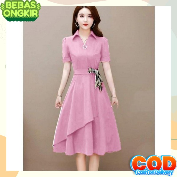 Jual Bsju Drees Simple Elegant Mini Dress Gaun Pesta Mini Mini Dress Pendek Selutut Mewah Baj Sexsi Model Korean Style Gaun Pendek Party Drees Lengan Pendek Dres Ulang Tahun Dewasa Deres Ultah