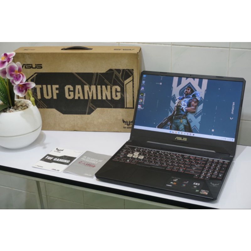 Jual Laptop Gaming Asus Tuf Fx505dt Ryzen 5 Gtx 1650 Fullset Mulus Shopee Indonesia 2420