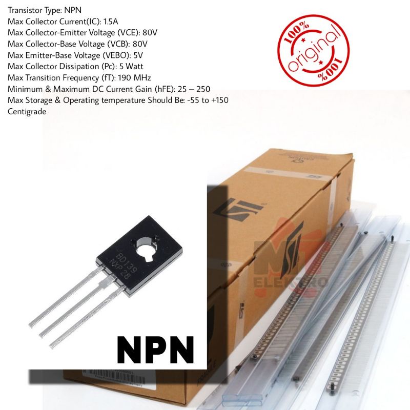 thumbnail image 2 of 2N5642 Original New Motorola RF Microwave Transistor 2 of 9