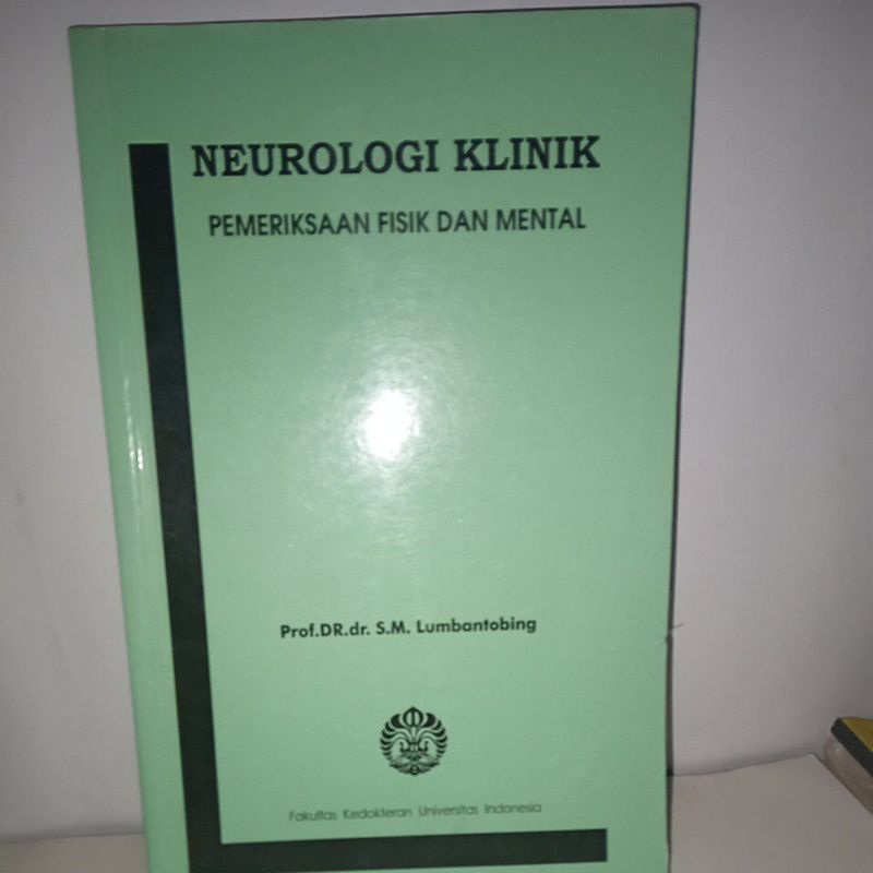 Jual Buku NEUROLOGI KLINIK Pemeriksaan Fisik Dan Mental Karangan Prof ...