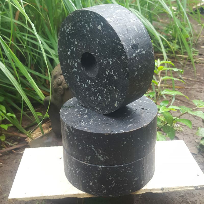 Jual RODA BAN MATI 5 INCH AS 12 mm UNTUK GEROBAK BAKSO RODA TROLI RODA ...