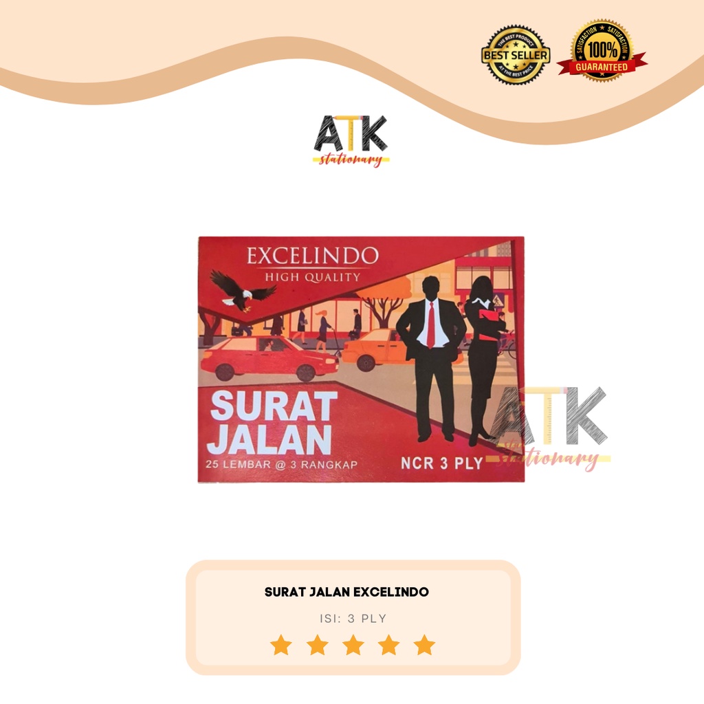 Jual Buku Surat Jalan Excelindo NCR 3 Ply / 3 Rangkap atk | Shopee ...
