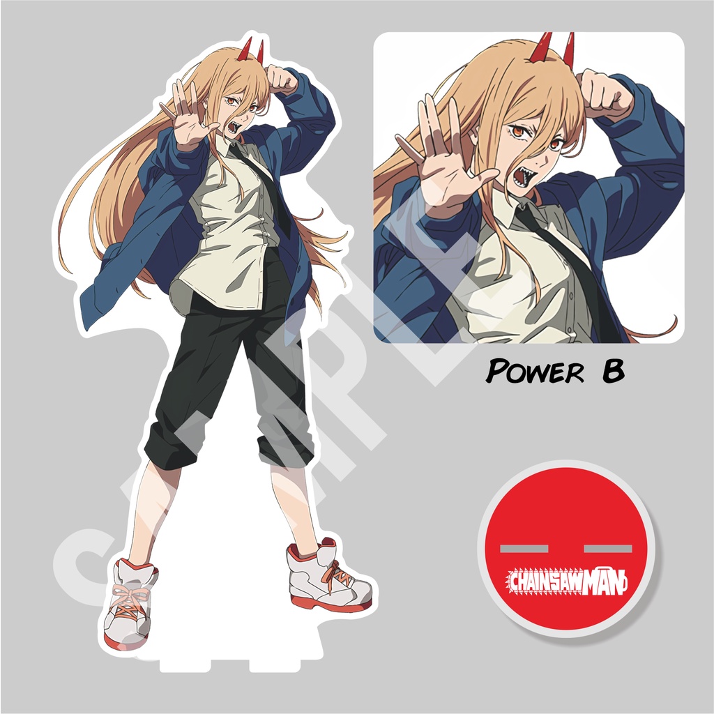 Jual Standee Chainsawman Akrilik UV | Makima Denji Reze | Acrylic Stand ...