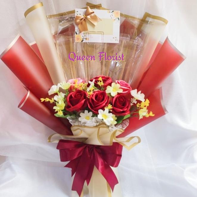 Jual Kerangka Buket Bucket Bouquet Gift Bucket Bunga Gift