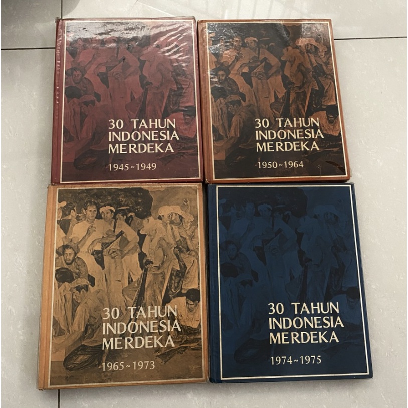 Jual Buku 30 Tahun Indonesia Merdeka 4 Jilid | Buku Langka | Shopee ...