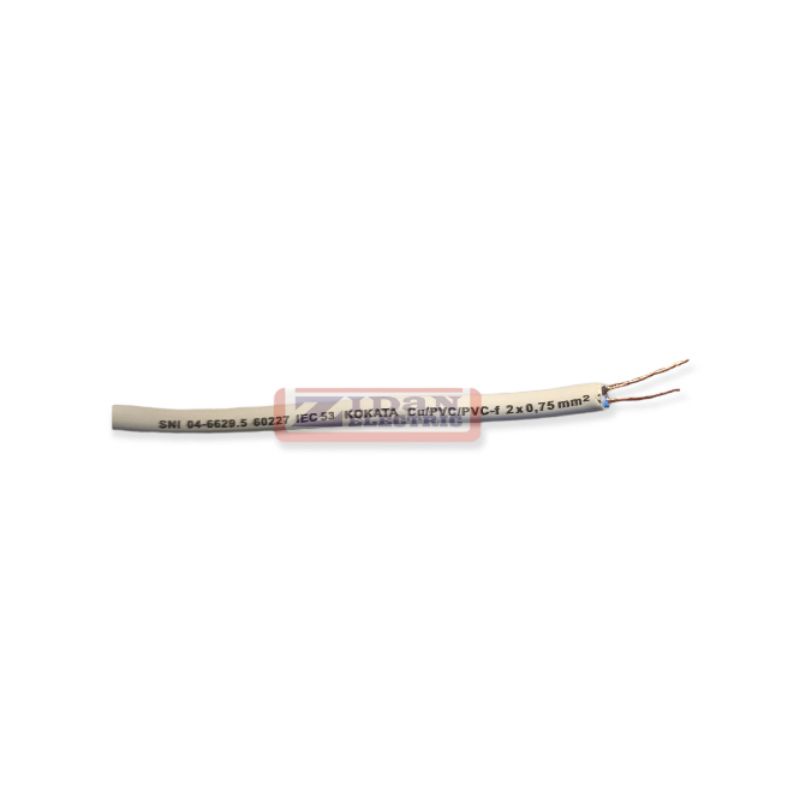 Jual Kabel Listrik NYM HYO 2x0,75 2x1,5 2x2,5 Putih SNI Serabut Tembaga ...