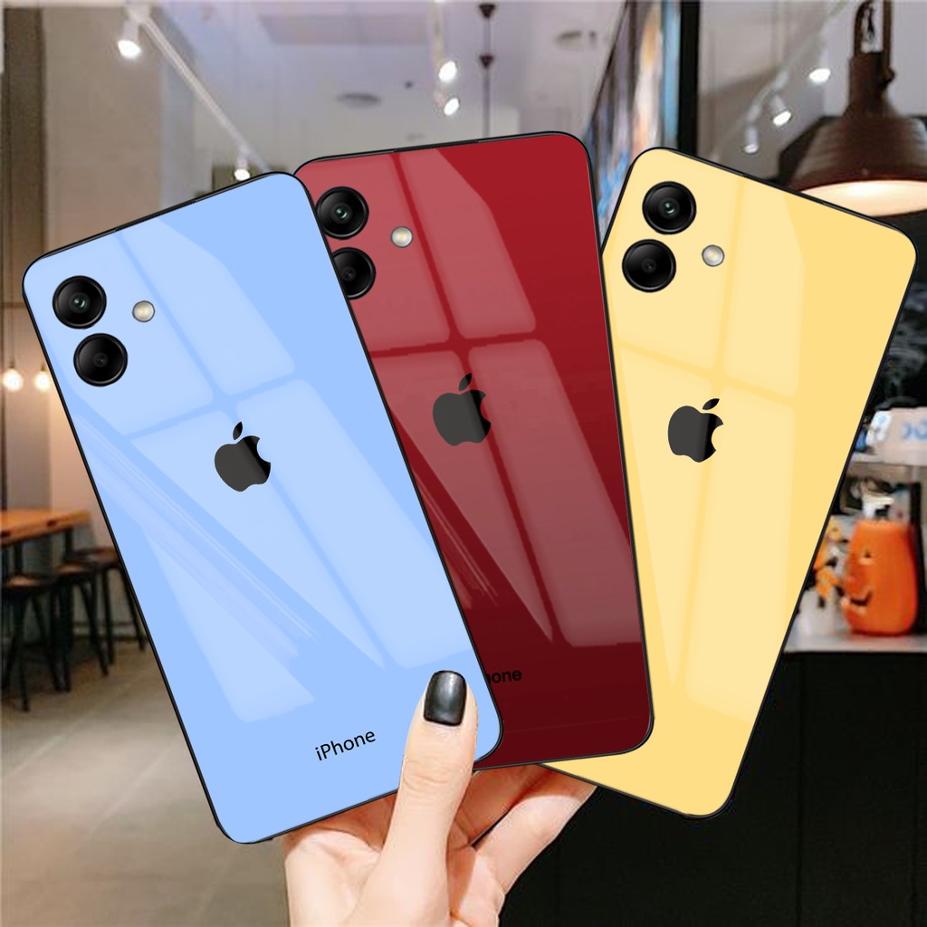 Jual Softcase Glass Kaca [SF63] SAMSUNG A04 Terbaru Casing Handphone ...