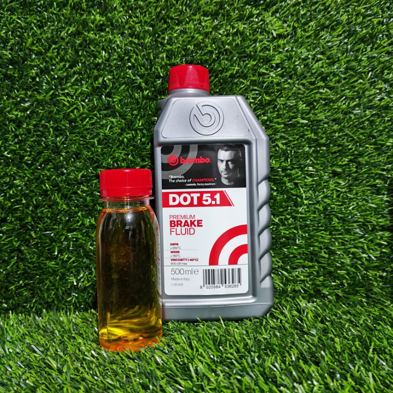 Jual Minyak Rem Brembo/ Brembo Brake Fluid DOT 5.1 Repack Shopee