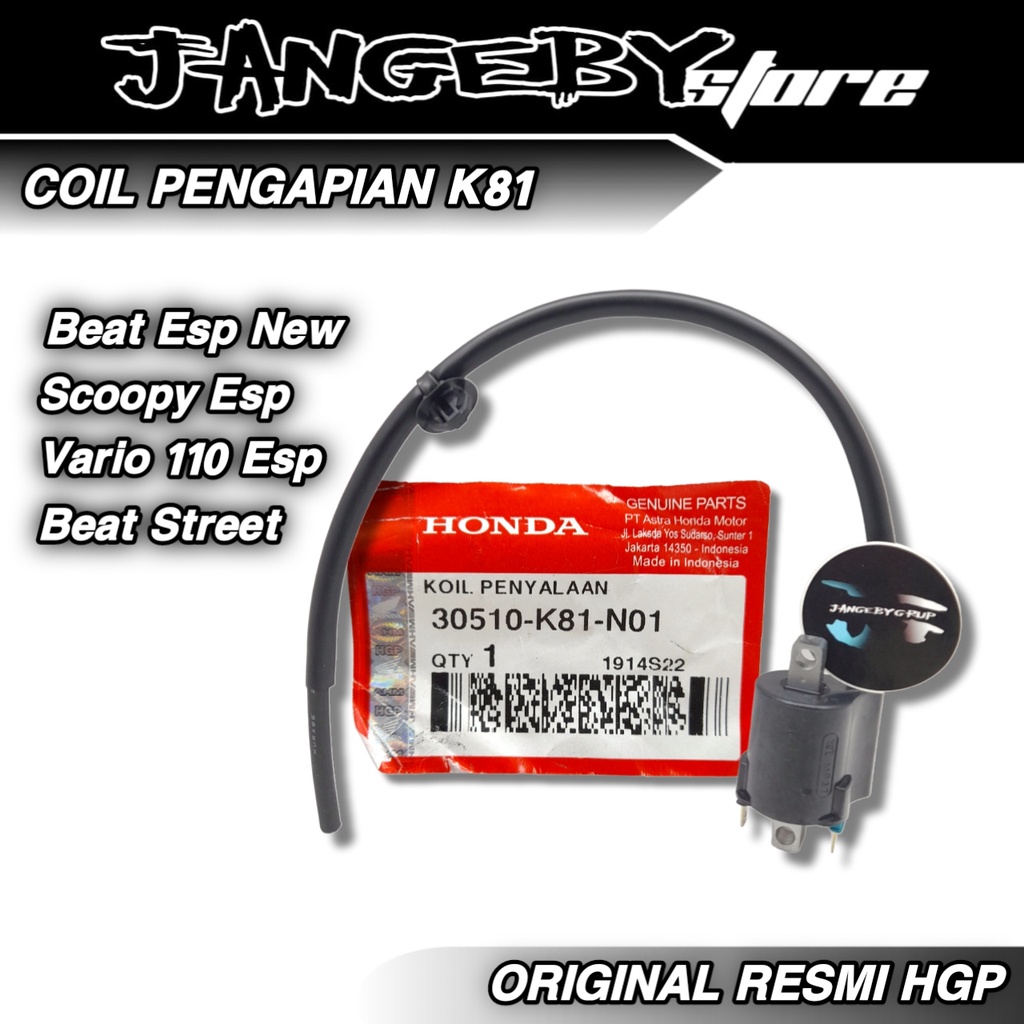 Jual Koil Coil Ignition Pengapian Beat Scoopy Vario Esp Original