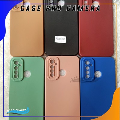 Jual REALME 5 PRO case PRO CAMERA PRO CAMERA CASE SILICON WARNA MACARON ...