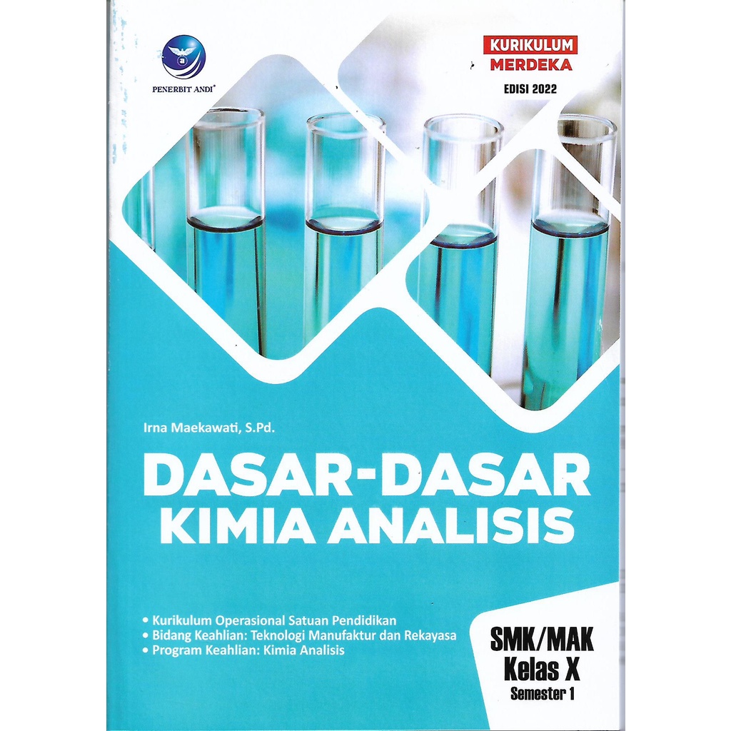 Jual Buku - Dasar-dasar Kimia Analisis SMK Kelas 10 Semester 1 ...