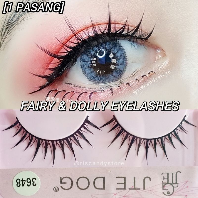 Jual [1 Pasang] Fairy & Dolly Eyelashes / Douyin Eyelashes sepasang