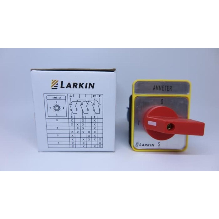 Jual Larkin Lw A Cam Switch Selector Rotary Ammeter Ampere Meter Cos