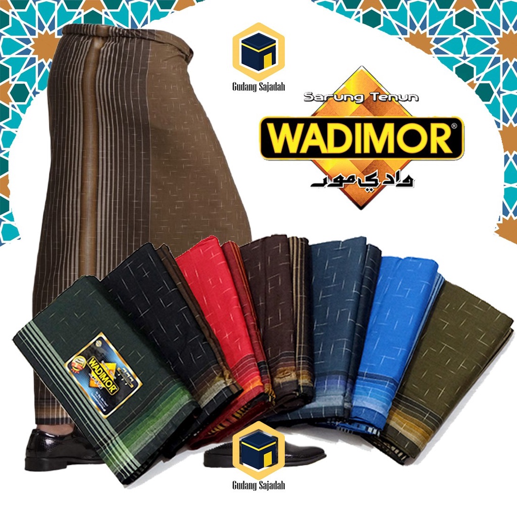 Sarung Tenun Wadimor - Motif GERIMIS