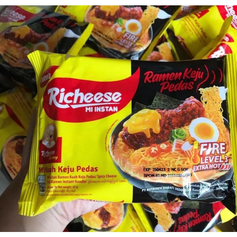 Jual MIE RICHEESE RAMEN LV.3 (ECER) | Shopee Indonesia