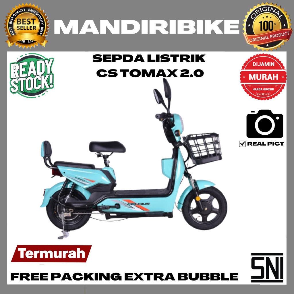 Jual Sepeda Motor Listrik Odessy Celcius Tomax Electric E Bike