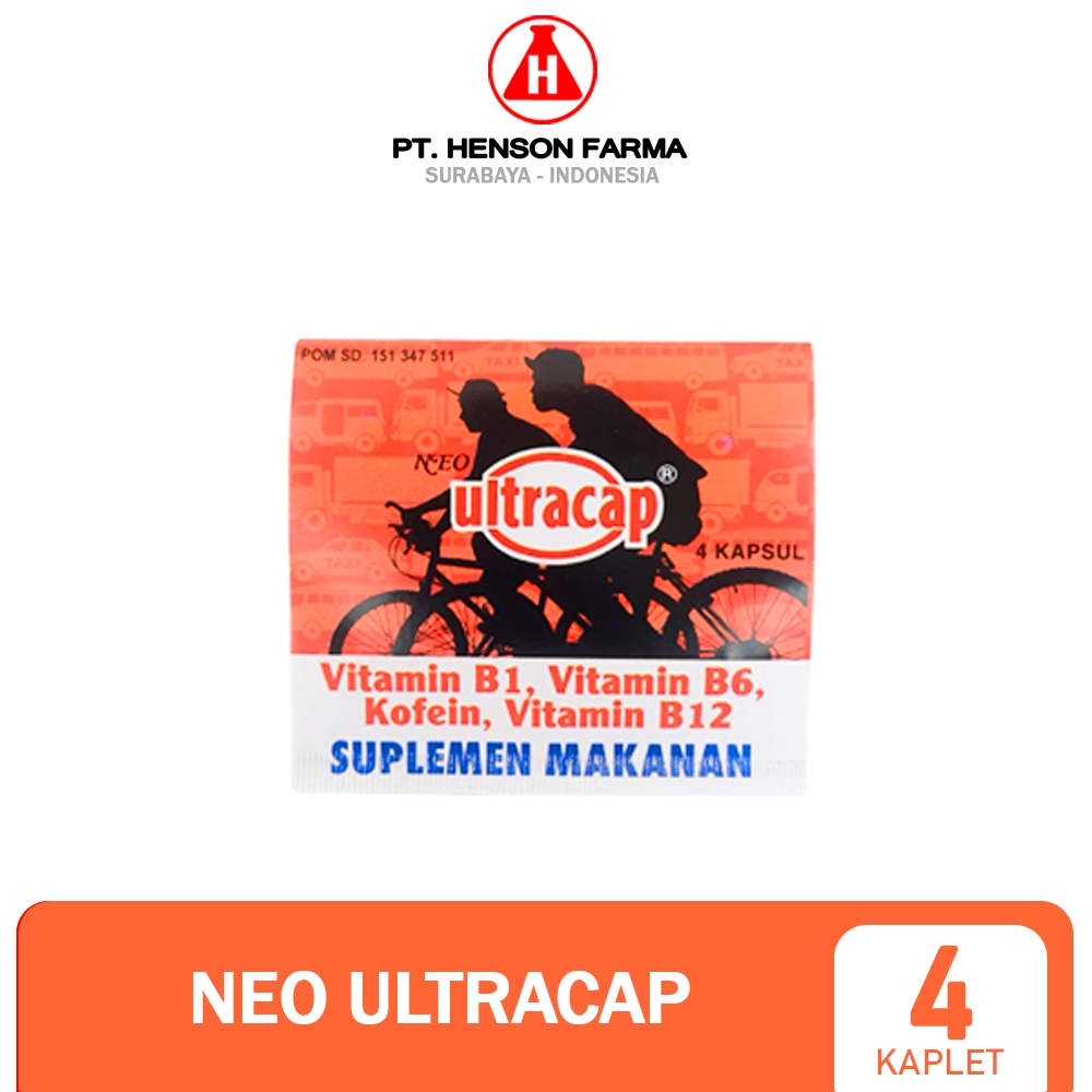 Jual NEO ULTRACAP Suplementasi Vitamin - 1 Blister / Strip 4 Tablet ...