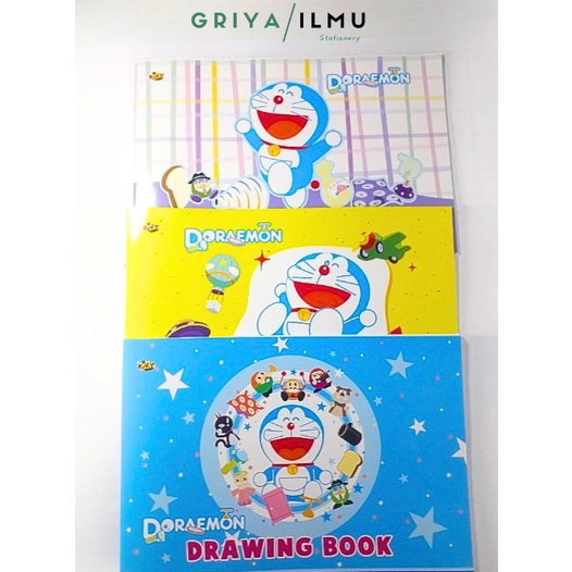 Jual Buku Gambar A4 KIKY Motif Doraemon 10 Lembar (0024469) | Shopee