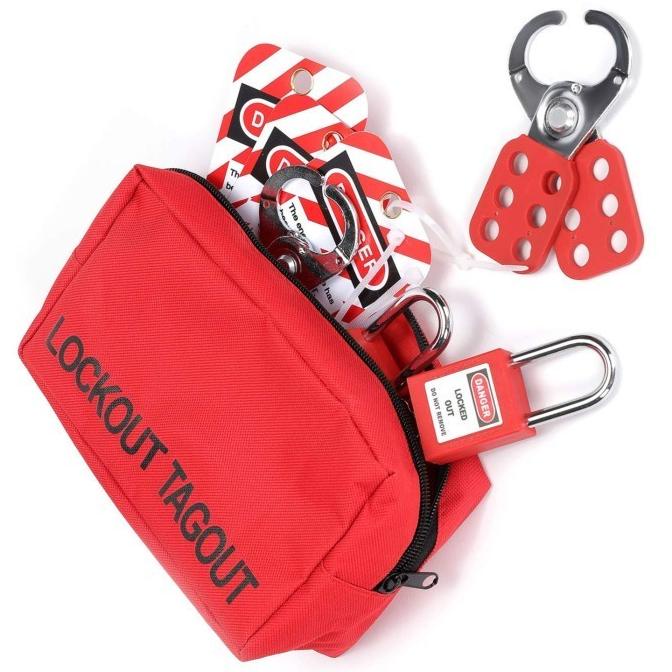 Jual Lockout Tagout Kit - Safety Lockout Padlocks Loto Hasps Lockout ...