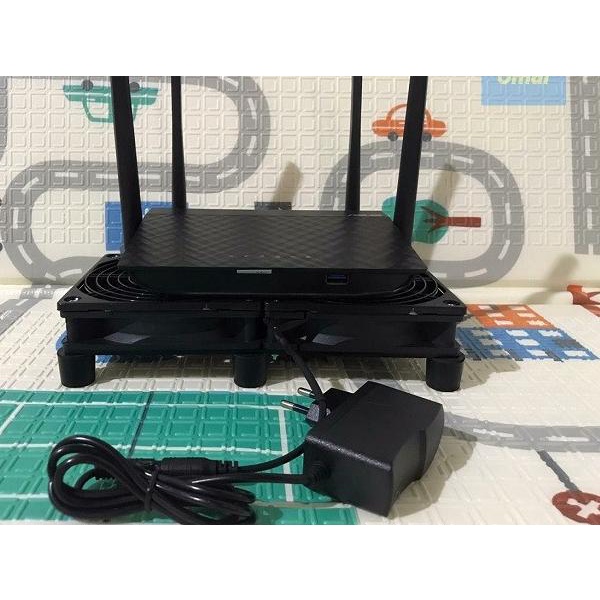 Jual Double Fan Cooling Wifi Router Tv Box Kipas Pendingin 2 Kipas 12v ...