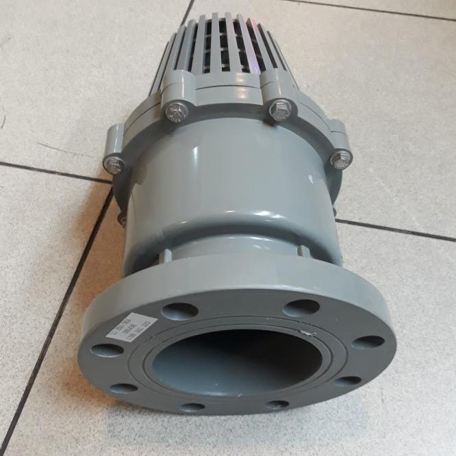 Jual Foot Valve Pvc Flange 4" Inch / Klep Saringan Air Shopee Indonesia