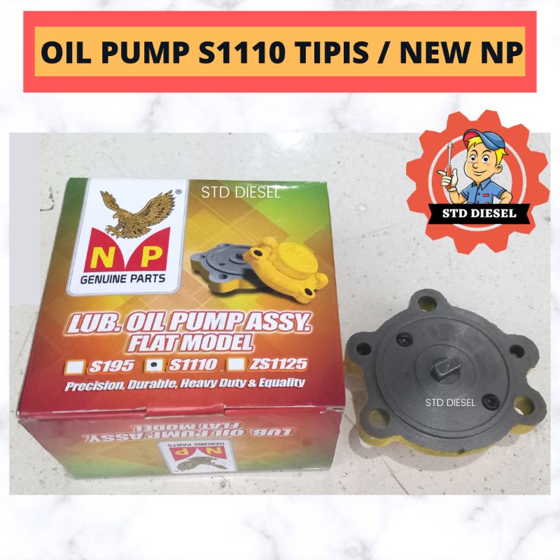 Jual OIL PUMP POMPA OLI S1110 S1115 MERK NP 20 23 24 HP PK MODEL NEW ...