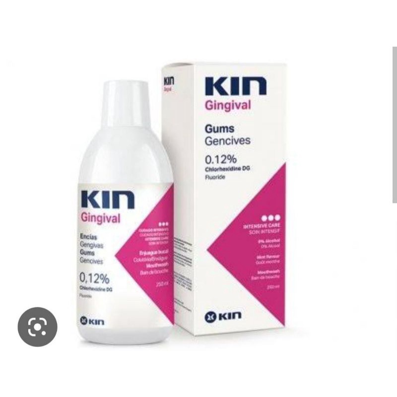 Jual kin gingival mouthwash 0,12 chlorhexidine digluconate 0,12