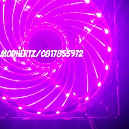Jual FAN CASING 12 CM 21 LED PURPLE SMD (DC 12V) | Shopee Indonesia