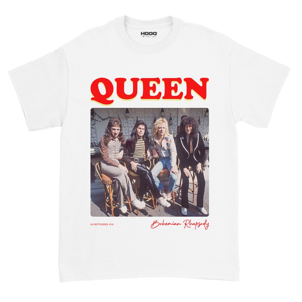 Jual Kaos Queen Bohemian Rhapsody Vintage 1970 / Queen Band TShirt
