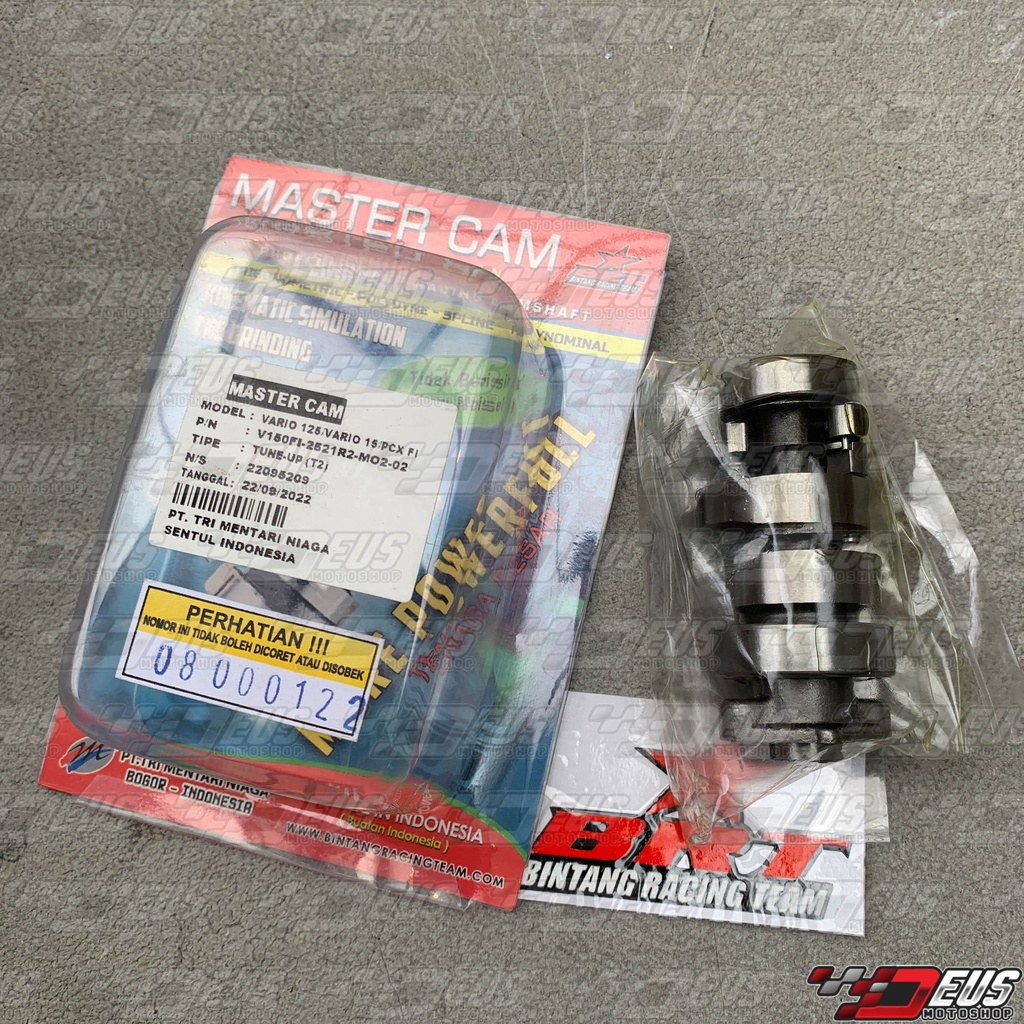 Jual Noken As BRT Vario 125 150 ADV PCX Tipe T2 Master Cam Shaft