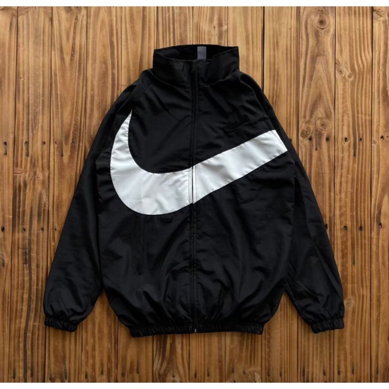 Nike big logo jacket best sale